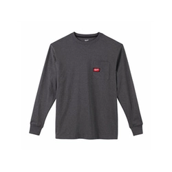 Milwaukee Long Sleeve T-Shirt M | Gray