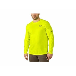 Milwaukee Long Sleeve T-Shirt M | Yellow