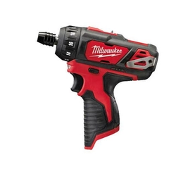 Milwaukee M12 BD-0 batteridrevet boremaskine med bitholder 12 V | 30 Nm | Kulbørste | Uden batteri og oplader | I en papkasse