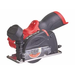 Milwaukee M12 FCOT-0 akkus sarokcsiszoló 12 V | 76 mm | 20000 RPM | Szénkefementes | Akku és töltő nélkül | Kartondobozban