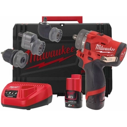 Milwaukee M12 FPDXKIT-202X cordless impact drill and screwdriver