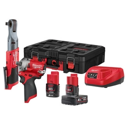 Milwaukee M12 FPP2AV-422P machine package