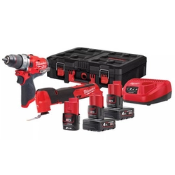 Milwaukee M12 FPP2AX-423P mašinų paketas