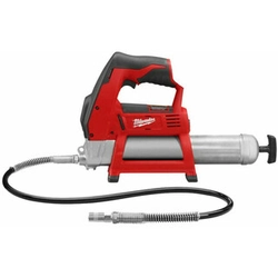 Milwaukee M12 GG-0 Akku-Fettpresse 12 V | 400 ml | 562 bar | Kohlebürste | Ohne Akku und Ladegerät | Im Karton