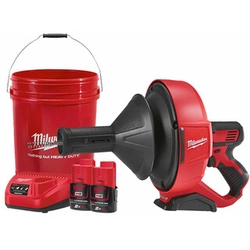 Milwaukee M12BDC8-202C Bezprzewodowy odblokowujący 12 V | 32 - 50 mm | 7,6 m | Szczotka węglowa | 2 x 2 Ah akumulator + ładowarka | W walizce