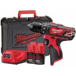 Milwaukee M12BDD-152C accuboormachine met boorkop