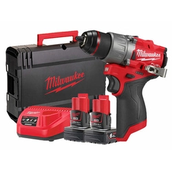 Milwaukee M12FDD2-602X akumulátorový skrutkovač so skľučovadlom 12 V | 45 Nm | Carbon Brushless | 2 x 6 Ah batéria + nabíjačka | V prípade Heavy Duty