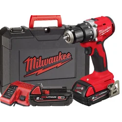 Milwaukee M18 BLDDRC-202C akumulátorový skrutkovač so skľučovadlom 2 x M18 B2 + M12-18 C