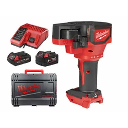 Milwaukee M18 BLTRC-522X cordless threaded shank cutting insert tool 18 V | 0 - 38 mm | Carbon Brushless | 2 Ah + 5 Ah battery + charger | In Heavy Duty case