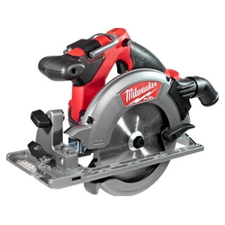 Milwaukee M18 CCS55-0 akkus körfűrész 18 V | Körfűrészlap 165 mm x 15,87 mm | Vágás max. 55 mm | Szénkefementes | Akku és töltő nélkül | Kartondobozban