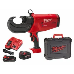 Milwaukee M18 HCCT109/42-522C brezžični kabelski stiskalnik 18 V | 109 kN | Brez krtačk | 2 Ah + 5 Ah baterija + polnilec | V kovčku