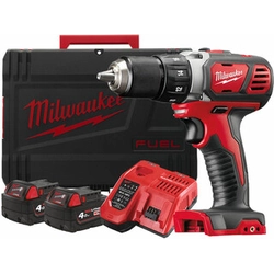 Milwaukee M18BDD-402X akkuporakone, jossa istukka