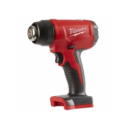 Milwaukee M18BHG-0 akumulátorový teplovzdušný ventilátor 18 V | 470 °C | Uhlíková kefa | Bez batérie a nabíjačky