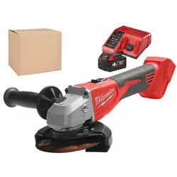 Milwaukee M18BLSAG125X akumulátorová uhlová brúska 18 V | 125 mm | 11000 RPM | Carbon Brushless | 1 x 4 Ah batéria + nabíjačka | VELKÉ balenie