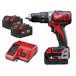 Milwaukee M18BPD-403C akkuiskuporakone ja ruuvimeisseli