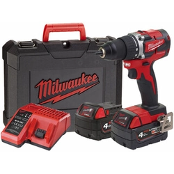 Milwaukee M18CBLDD-402C akkuporakone, jossa istukka