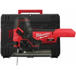 Milwaukee M18FBJS-0X akkus dekopírfűrész 18 V | 100 mm | Szénkefementes | Akku és töltő nélkül | Heavy Duty kofferben