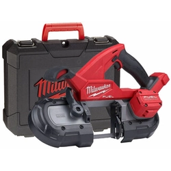 Milwaukee M18FBS85-0C Akumulátorová ručná pásová píla 18 V | Pílový pás 899 mm x 13 mm x 0,5 mm | Carbon Brushless | Bez batérie a nabíjačky | V kufri