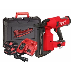 Milwaukee M18FFUS-302C akkus kerítés kapcsozó 18 V | 38 - 50 mm | Kapocs szélesség 10,3 mm | Szénkefementes | 2 x 3 Ah akku + töltő | Kofferben