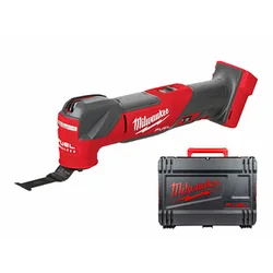 Milwaukee M18FMT-0X bezvadu daudzfunkcionāla mašīna vibrējoša 18 V | 10000 - 20000 1/min | 2,1 ° | Oglekļa brushless | Bez akumulatora un lādētāja | Lieljaudas lietā