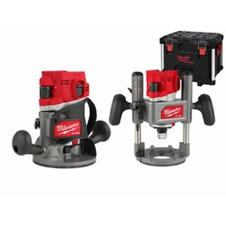 Milwaukee M18FR12KIT-0P draadloze router 18 V | 8 - 12,7 mm | 12000 tot 25000 RPM | Koolborstelloos | Zonder batterij en oplader | In een packout-koffer