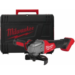 Milwaukee M18FSAG125X-0X акумуляторна кутова шліфувальна машина 18 V | 125 мм | 8500 RPM | Карбонова безщітка | Без акумулятора та зарядного | У важкому випадку