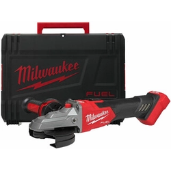 Milwaukee M18FSAGF125XB-0X Akumulátorová úhlová bruska s plochou hlavou 18 V | 125 mm | 8500 RPM | Carbon Brushless | Bez baterie a nabíječky | V případě Heavy Duty