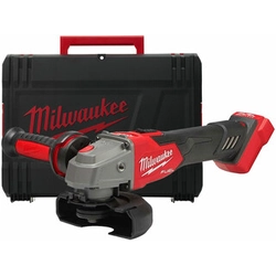 Milwaukee M18FSAGV125XB-0X akumulatora leņķa slīpmašīna 18 V | 125 mm | 3500 līdz 8500 RPM | Oglekļa brushless | Bez akumulatora un lādētāja | Lieljaudas lietā