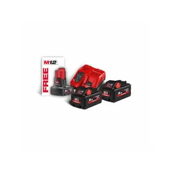 Milwaukee M18HNRG-802 accu- en opladerset 18 V | 8 Ah