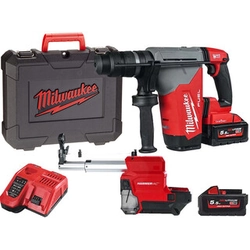 Milwaukee M18ONEFHPXDEL-552C akumulatorowa wiertarka udarowa 18 V | 5 J | W betonie 32 mm | 4,2 kg | Bezszczotkowy węglowy | 2 x 5,5 Ah akumulator + ładowarka | W walizce