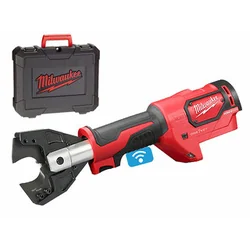 Milwaukee M18ONEHCC-0C CU/AL-SET akumulatorowa przecinarka do kabli 18 V | 35 mm | 53 kN | Bezszczotkowy węglowy | Bez akumulatora i ładowarki | W walizce