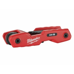 Milwaukee Metric Folding Hex Key Allen Σετ κλειδιών8 τεμ