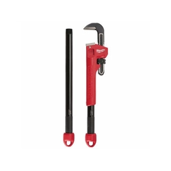 Milwaukee pipe wrench with replaceable handle