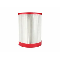 Milwaukee pleated filter for vacuum cleaner