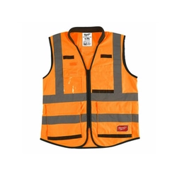 Milwaukee Premium Orange 2XL/3XL Visibility Vest