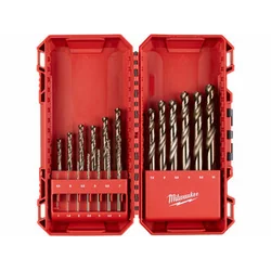 Milwaukee Red Cobalt hSS-G metal drill set DIN 338 19 pcs