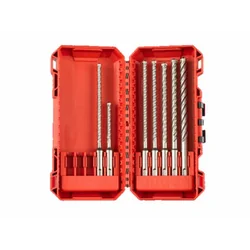 Milwaukee SDS-Plus drill bit set 115 mm/165 mm | SDS-Plus | 7 pcs