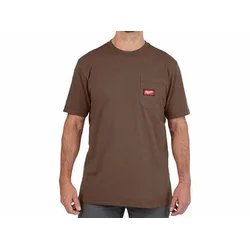 Milwaukee Short Sleeve T-Shirt L | Brown