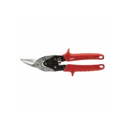 Milwaukee Small Radius Left Cutting Scissors (Red)