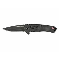 Milwaukee smooth edge 64 hmm D2 steel, black folding knife