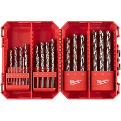 Milwaukee Thunderweb hSS-G juego de brocas para metal DIN 338 25 uds.