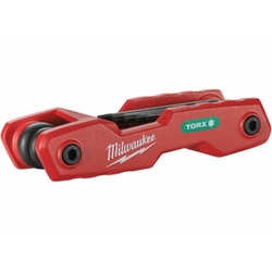 Milwaukee Torx Jeu de clés hexagonales pliantes Allen 8 pièces