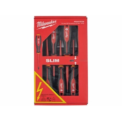 Milwaukee VDE 7 part insulated screwdriver set with 3 side handle