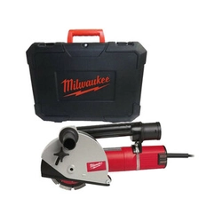 Milwaukee WCE 30 Fresa ranuradora de pared eléctrica 125 mm | Profundidad de corte: 30 mm | Ancho de ranura: 26 mm | 9500 RPM | en una maleta