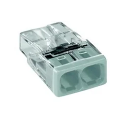 Mini conector 2x2,5 alb 2273-202 WAGO