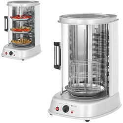 MINI-Toastergrill für Döner, Gyros, Fisch, Gemüse, vertikal 4w1 1800W Royal Catering RCGV-1800