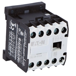 miniatűr kontaktor,4kW/400V, ellenőrzés 230VAC DILEM-10-EA(230V50HZ,240V60HZ)