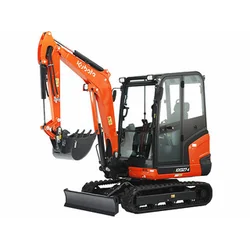 Miniescavadeira Kubota KX027 17,5 kW | 1498 cm <sup> 3 </sup> | Profundidade de escavação: 2740 mm