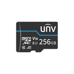 Minneskort 256GB, BLÅT KORT - UNV TF-256G-T-L