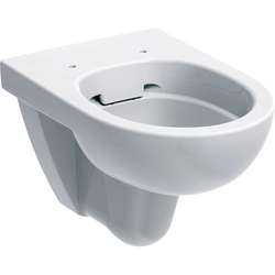 Miska wisząca WC Selnova, lejowa, B35.5 cm, H34 cm, T53 cm, Rimfree